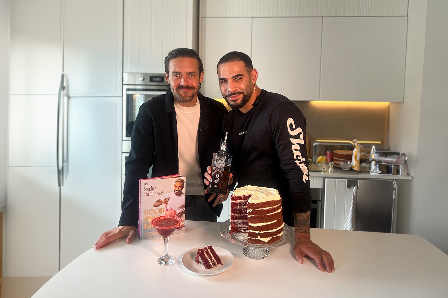 Spencer Matthews and Sandro Farmhouse from Great British Bake Off