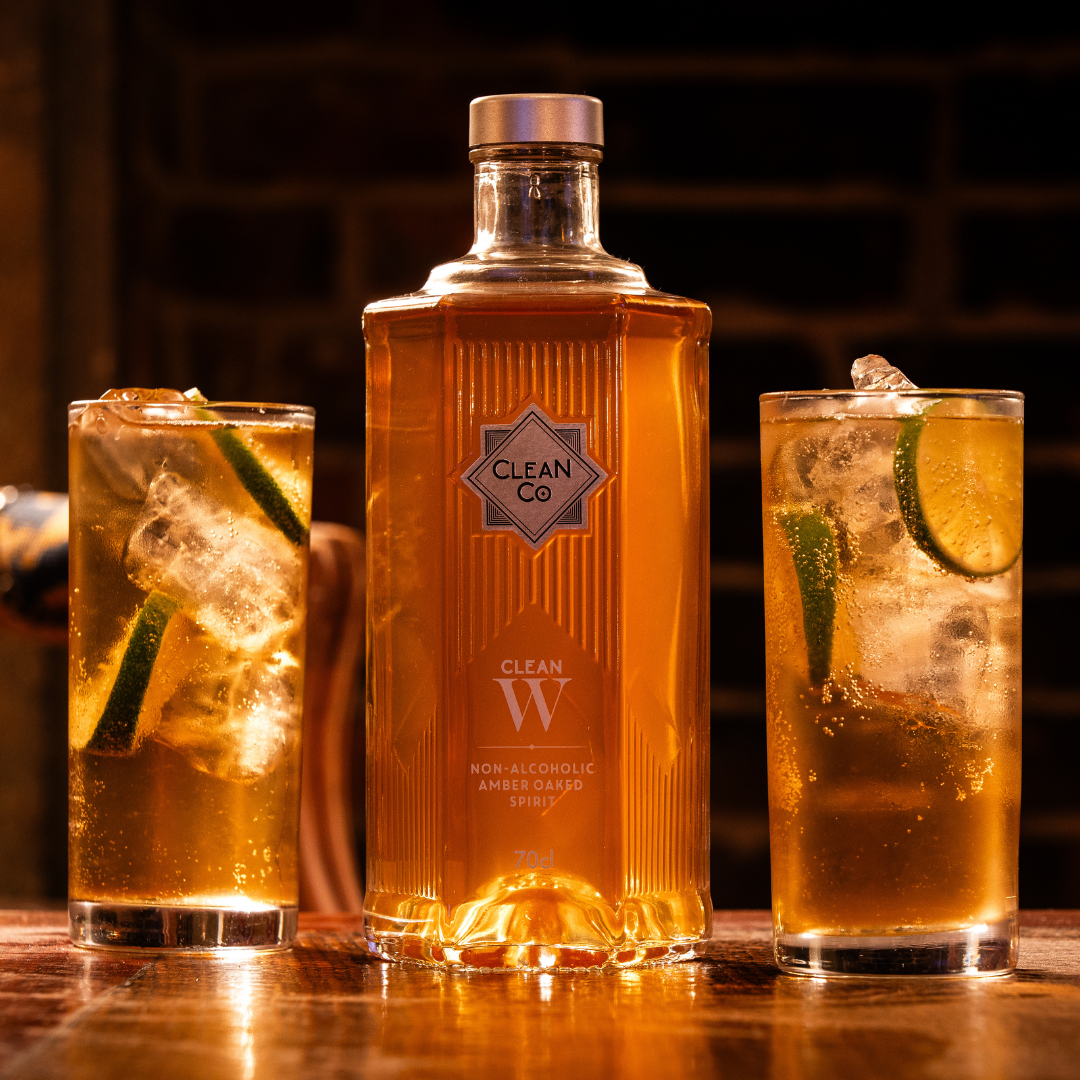 Clean W NonAlcoholic Whiskey Alternative CleanCo UK