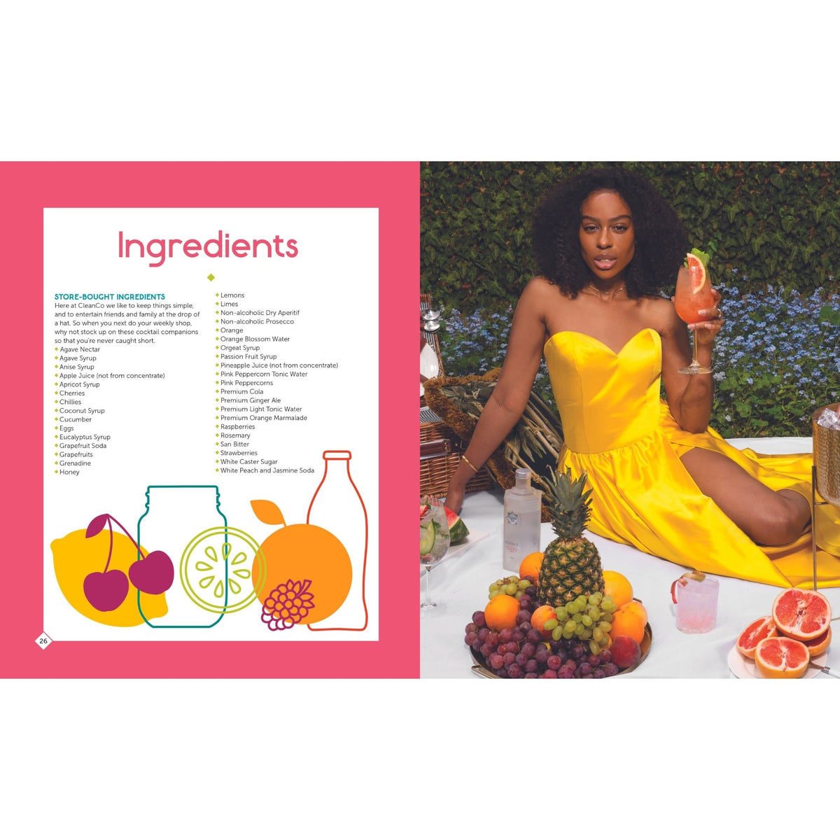 Clean Cocktails Recipe Book CleanCo UK