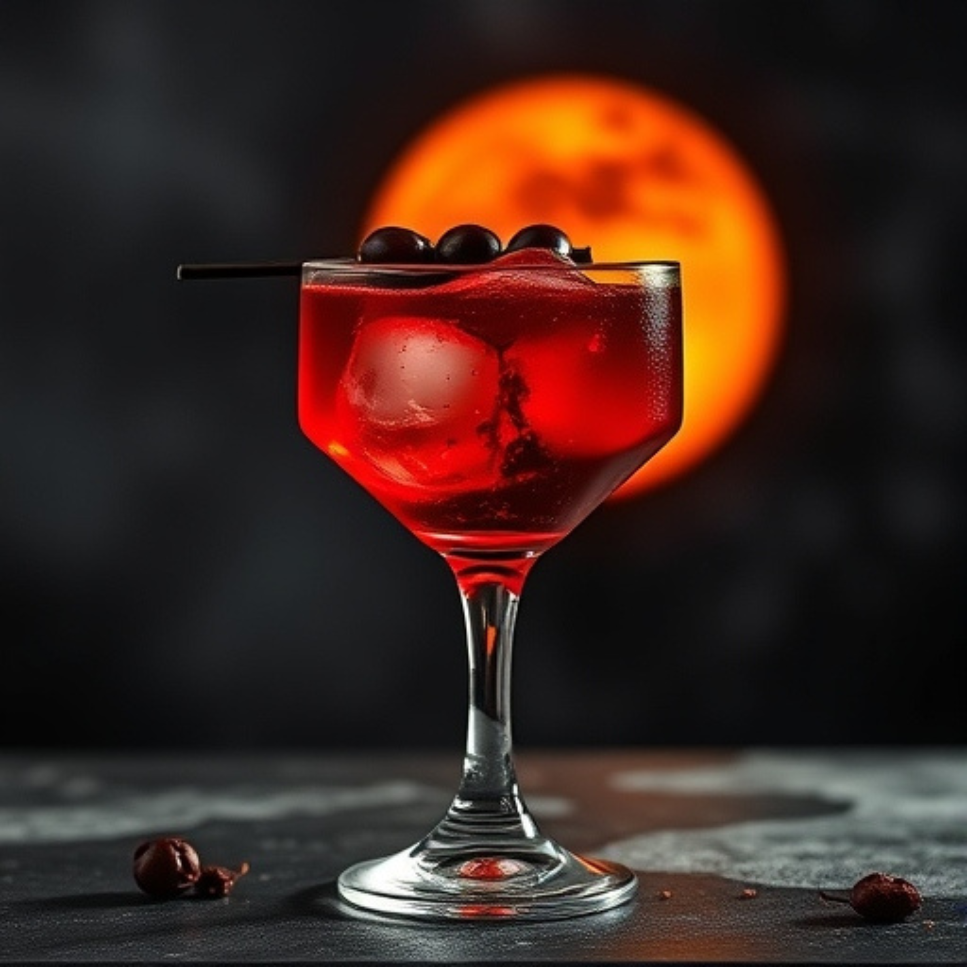 Blood Moon Negroni