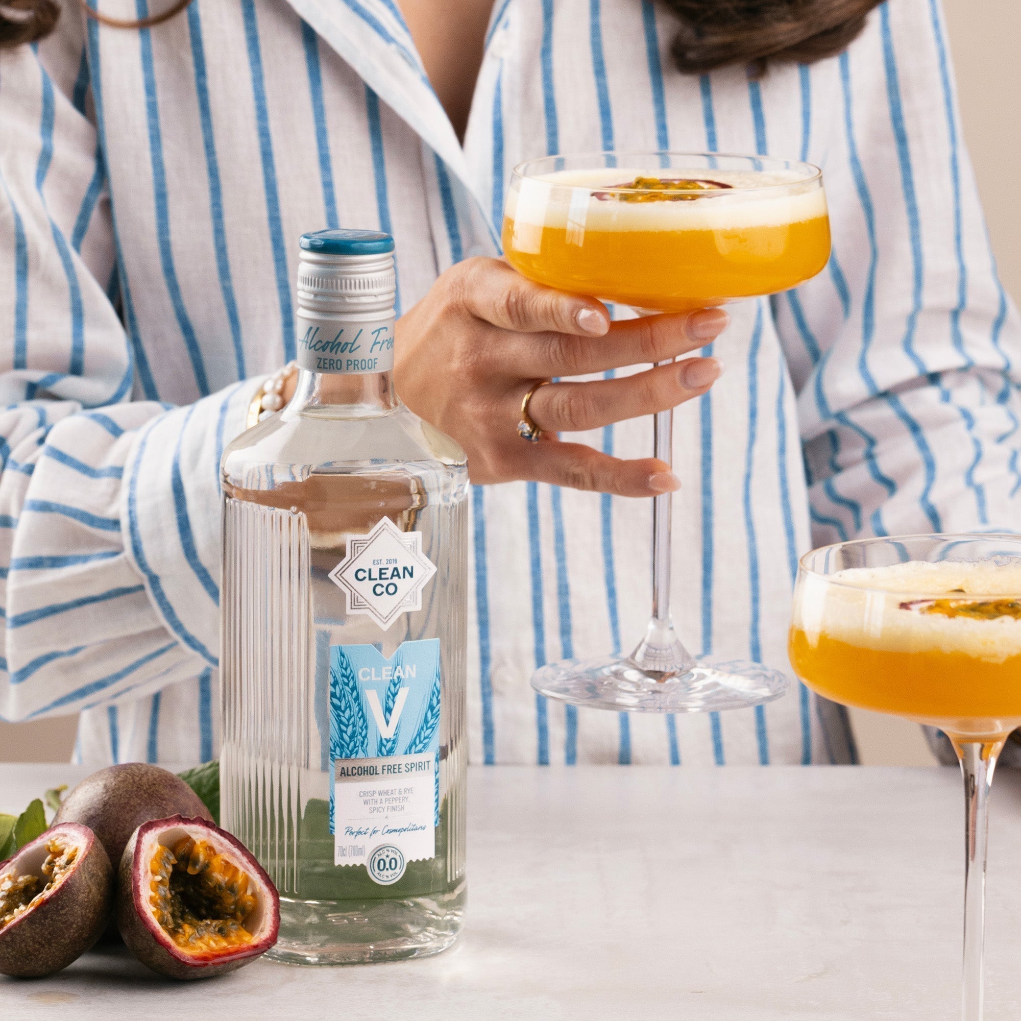 Clean Passionfruit Martini