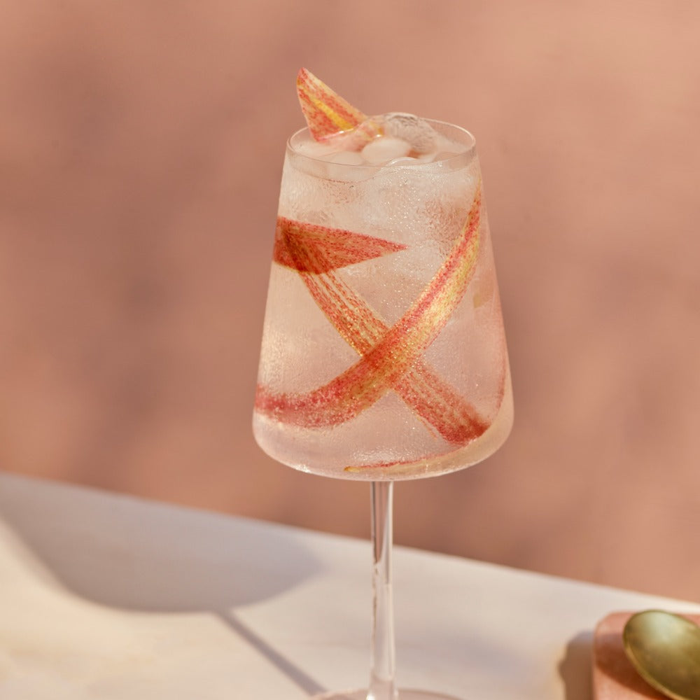 Clean Rhubarb Spritz