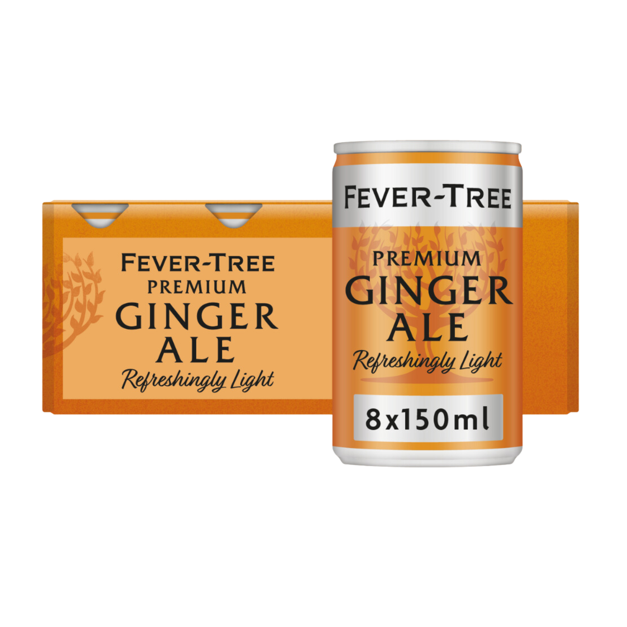 FEVER TREE GINGER ALE - x8 PACK