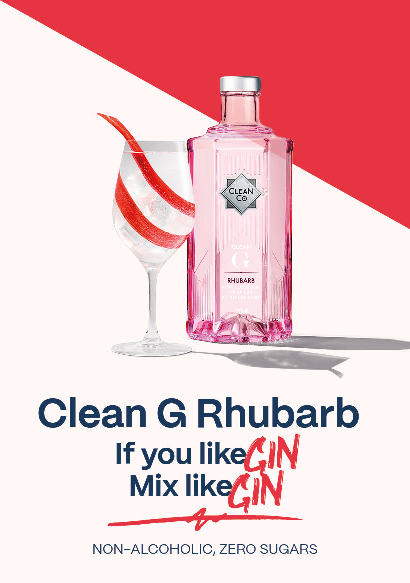 Clean G Rhubarb PR Card