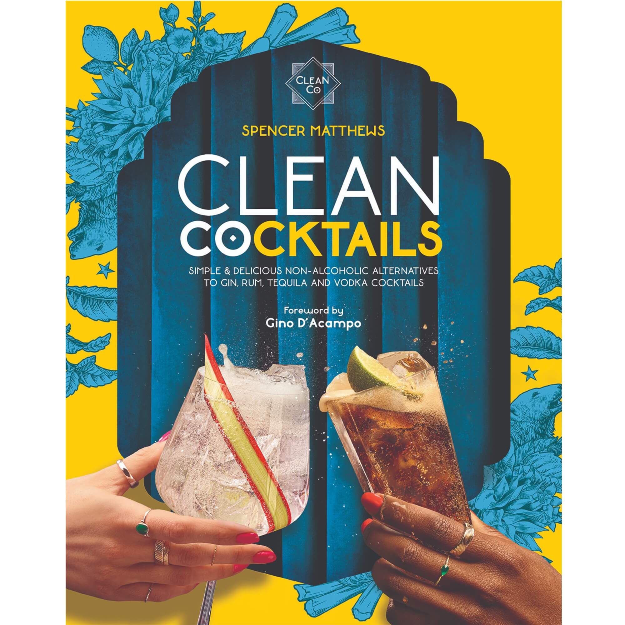 CleanCo Clean Cocktails book cover